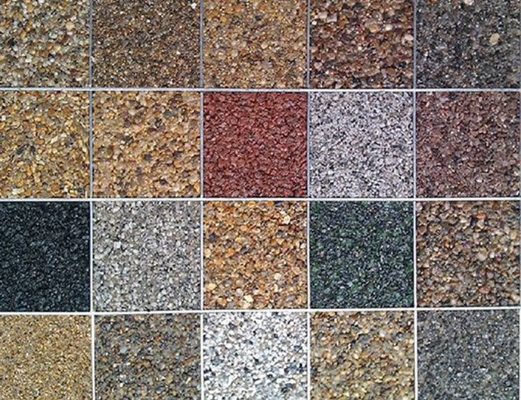 types of gravel available